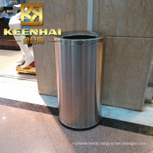 OEM Metal Stainless Steel Recycle Outdoor Trash Can